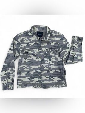 Urban Utility Sanctuary Camo Button Up Jacket
